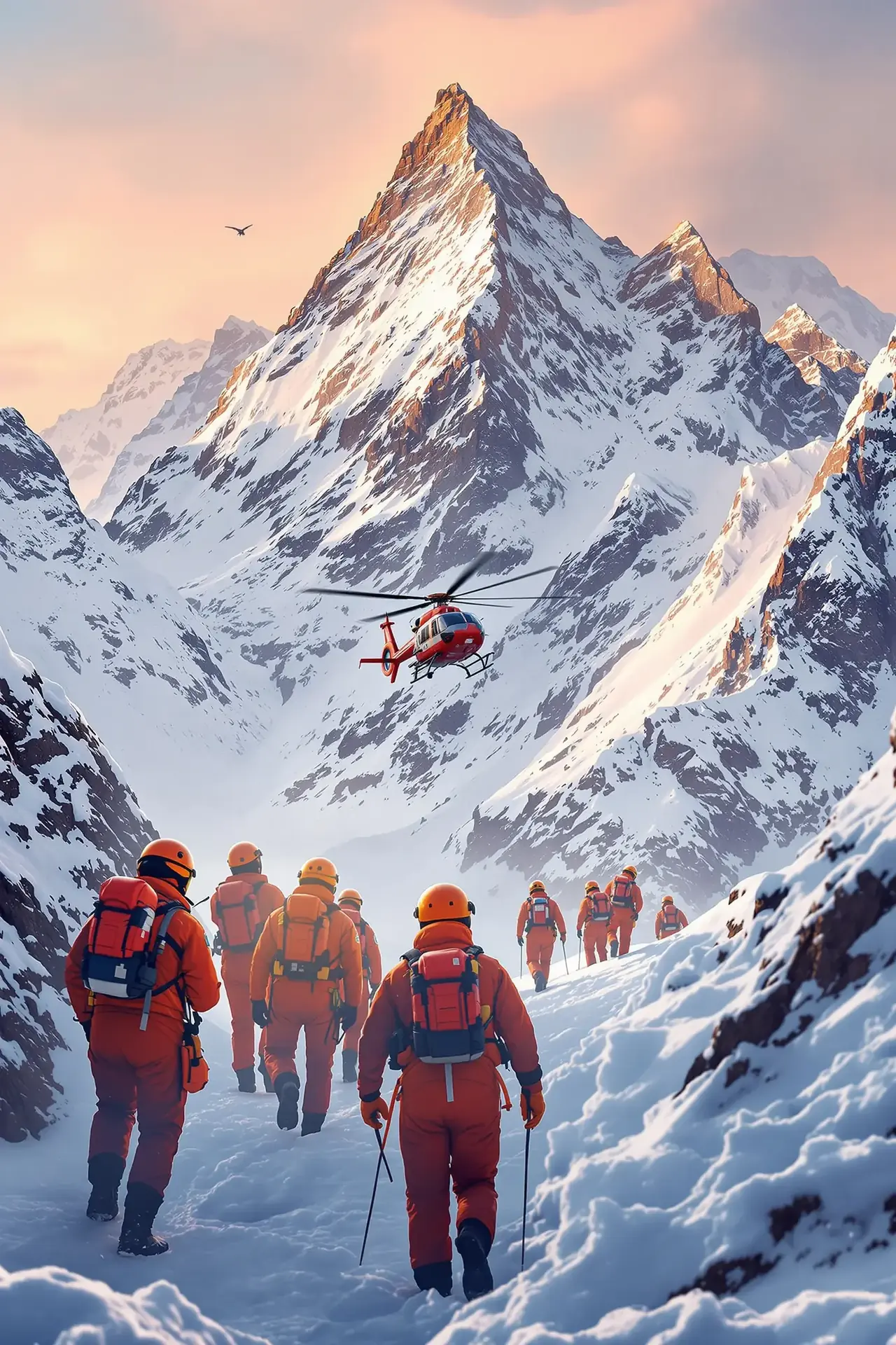 雪山救援 海报